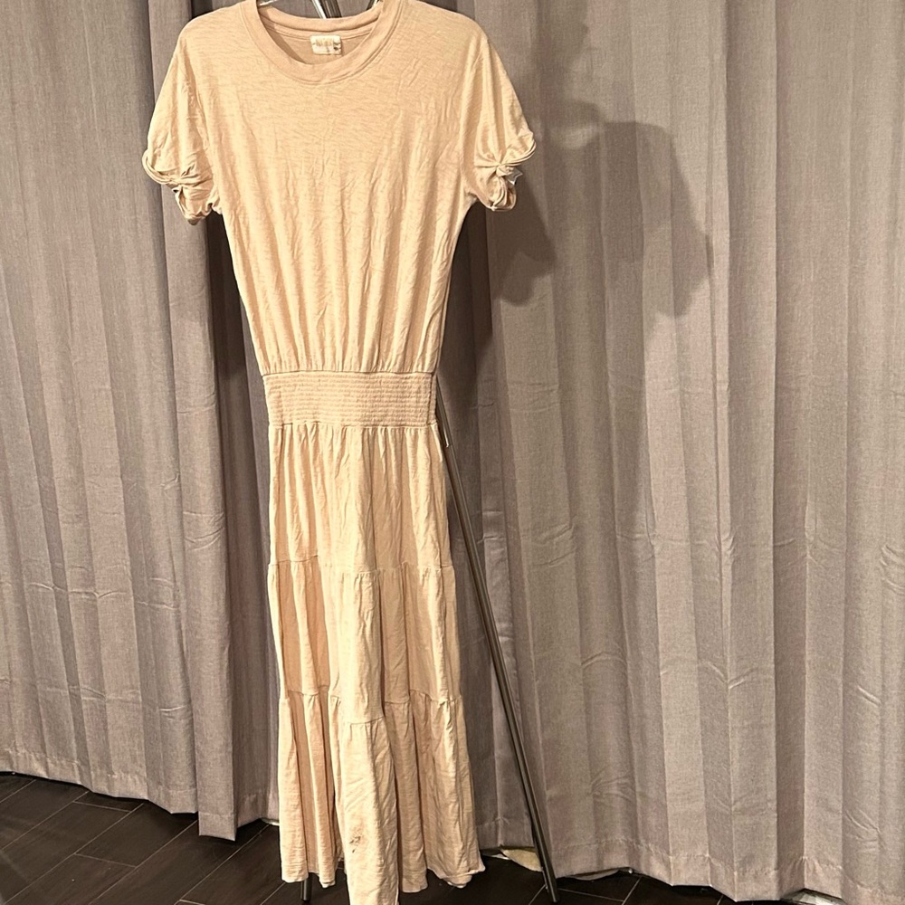 Nation LTD Soft Cream Maxi Dress